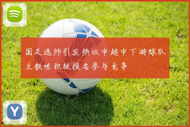 国足选帅引发热议中超中下游球队主教练积极报名参与竞争